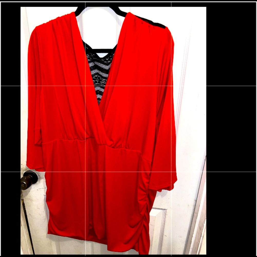 Torrid Red Sexy Top